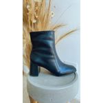 Bota Sabine Preta Salto Fachete
