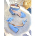 Sandália Felina Azul Céu