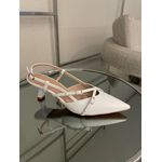 Slingback Dulce Branco