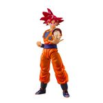 Figura Super Saiyan God Son Goku Instilled With The Light of Righteous Hearts - Dragon Ball Super - SH Figuarts - Bandai