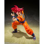 Figura Super Saiyan God Son Goku Instilled With The Light of Righteous Hearts - Dragon Ball Super - SH Figuarts - Bandai