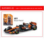 ​Bburago Fórmula 1 Mclaren Racing MCL-39 Oscar Piastri 2025 1:64 Bburago