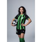 Camisa Feminina Jogo 1 2023 América Mineiro Preto e Verde Volt