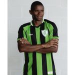 Camisa Masculina Jogo 1 2024 América Mineiro Preto e Verde Volt 