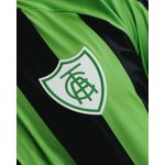 Camisa Feminina Jogo 1 2024 América Mineiro Preto e Verde Volt 