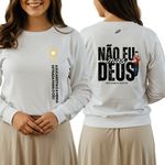 Agasalho Blusa Moletom São Carlo Acutis Católico Branco