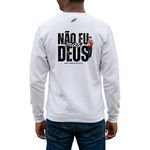 Agasalho Blusa Moletom São Carlo Acutis Católico Branco