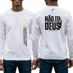Agasalho Blusa Moletom São Carlo Acutis Católico Branco