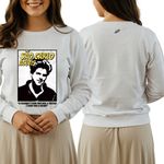 Blusa São Carlo Acutis Católico Moletom Branco Comic Branco