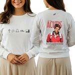 Blusa São Carlo Acutis Católico Comic Moletom Branco Branco