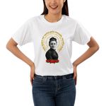 Camiseta Santa Teresinha Feminina Católica 100% Algodão