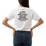Camiseta Algodão Santa Teresinha Do Menino Jesus Católica