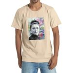Camiseta Santa Teresinha Do Menino Jesus Marfim Masculina
