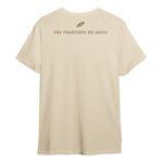 Camiseta São Francisco Assis Bege Paz E Bem Católico Santo