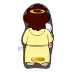 Naninha Travesseiro Boneco Santa Gianna Santo Católico Santa Gianna
