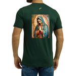 Nossa Senhora De Guadalupe Camiseta Religiosa Algodão