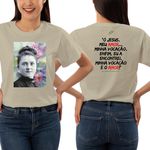 Camiseta Algodão Santa Teresinha 100% Algodão Feminina
