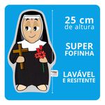 Naninha Travesseirinho Boneco Santinha Santa Ritinha De C...