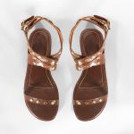 SANDÁLIA FEMININA MAYA MARROM