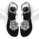 SANDÁLIA FEMININA AVA PRATA 