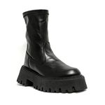 BOTA CANO MÉDIO TRATORADA SALTO BAIXO KIARA PRETO