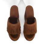 TAMANCO CIÇA EM CAMURÇA MARROM