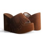 TAMANCO CIÇA EM CAMURÇA MARROM