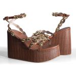 SANDÁLIA ANABELA ÍRIS MARROM