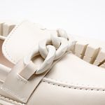 MOCASSIM TRATORADO SANDY OFF WHITE ELOS