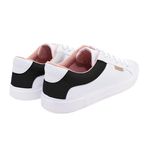 Tênis casual branco e preto - Joinville