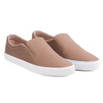 Tênis slip on casual nude - São Paulo