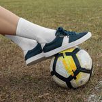 Tênis couro casual azul marinho - Maracanã