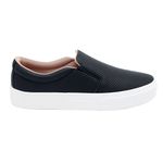 Tênis slip on sola alta preto - São Paulo