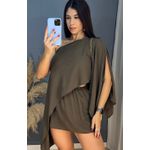 Conjunto Babi Marrom