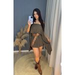 Conjunto Babi Marrom