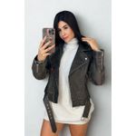 Jaqueta Estonada Couro