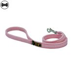 GUIA CURTA AMOROSSO® 80cm (rosa bebê) 