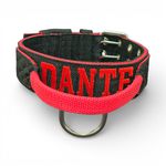 LQ Poderosso G nome Dante, preto e vermelho