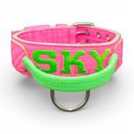 LQ Poderosso G nome SKY Rosa Flúor e Verde Flúor 