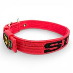 LQ Coleira fit Para Cachorro XG nome Simon vermelho