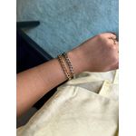 Pulseira Elos Redondos Ródio Branco