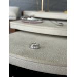 Piercing Fake Zircônias Baguetes Banho em Ródio Branco