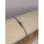 Pulseira Riviera Fina Ródio Branco