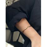 Bracelete Torcido Ouro