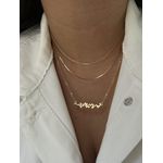 Colar Amor Banhado a Ouro 