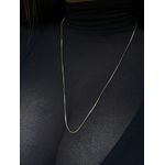 Colar Veneziana Banho Ouro 