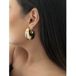 Brinco Argola Bold Banhado a Ouro