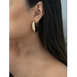 Brinco Argola Bold Banhado a Ouro