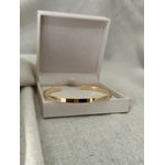 Bracelete Fino Ajustável Banhado a Ouro