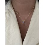 Colar Nossa Senhora Aparecida Banhado a Ouro